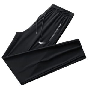 nike men's summer ice silk pants+gray and black