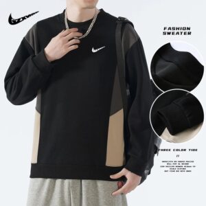 nike autumn knit cotton sweatshirt+multiple colors