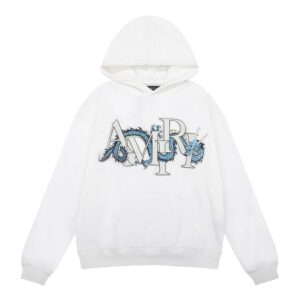 amiri leopard hoodie multicolor