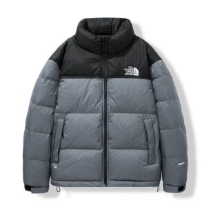 the north face down jacket, black