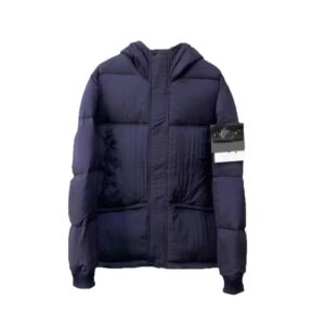 stone island down jacket multicolor
