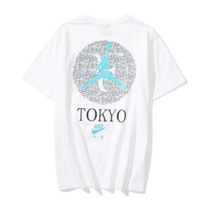 tokyo air jordan tee ( black and white)
