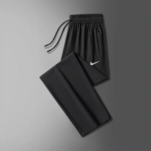 nike men's quick dry sports pants+gray and blue