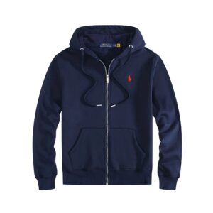 polo embroidered hoodie multi color