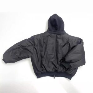 balenciaga bomber jacket black