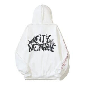 revenge graphic hoodie