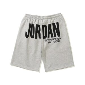 air jordan flying shorts （gray and black）