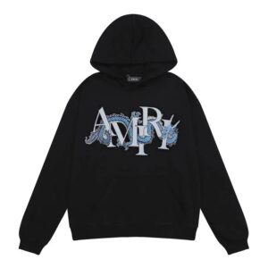amiri leopard hoodie multicolor