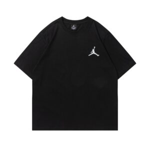 air jordan spring hip hop printed t shirt (white and black)