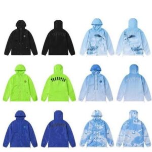 trapstar hooded jacket, multicolor