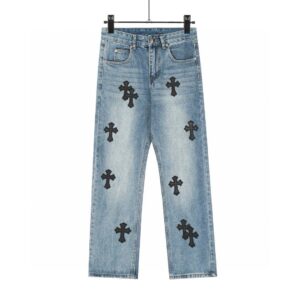chromeheart cross denim jeans