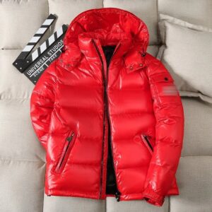 moncler down jacket black