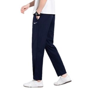 nike men's summer ice silk pants+gray and black