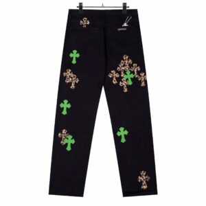 chromeheart cross washed pants