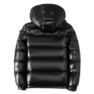 moncler down jacket black