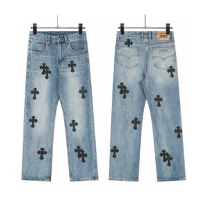 chromeheart cross denim jeans