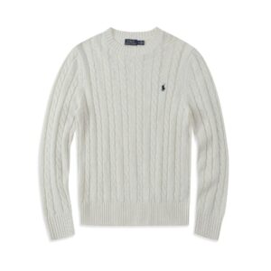 polo knit sweater multi color