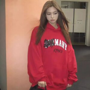 artistic distressed hoodie