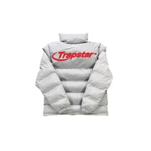 trapstar hyperdrive puffer jacket, blue