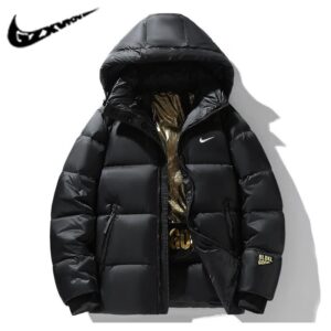nike 2024 winter down jacket black