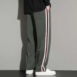 nike sporty loose stripe pants