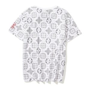 jordan x edison chen fly print tee (white and black)