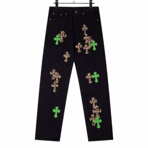 chromeheart cross washed pants