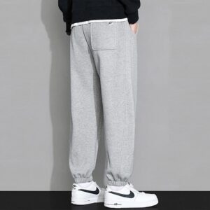 nike men's winter jogger pants+black and gray
