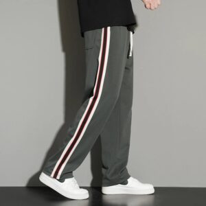 nike sporty loose stripe pants
