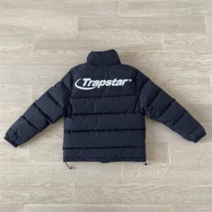 trapstar hyperdrive puffer jacket, blue