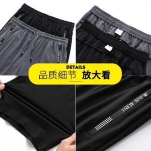 nike men's summer sports shorts+black and gray