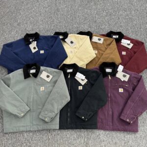 carhartt detroit canvas jacket, multicolor