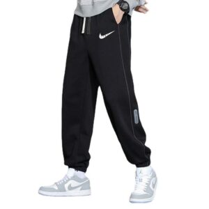 nike men's winter jogger pants+black and gray