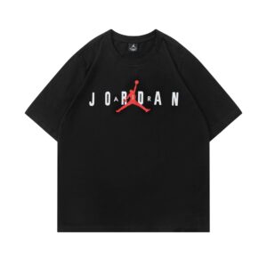 jordanwhite & black with red accent 2025 graphic tee