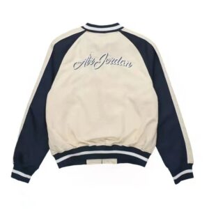 air jordan embroidered bomber jacket, multi