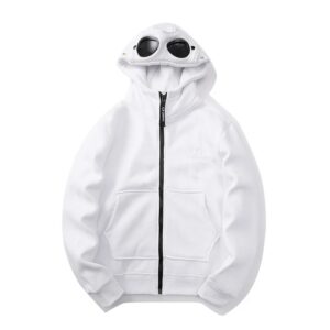 cp round lens logo hoodie