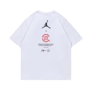 air jordan collaboration tee (white and black)