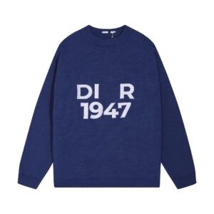 di embroidered wool sweater