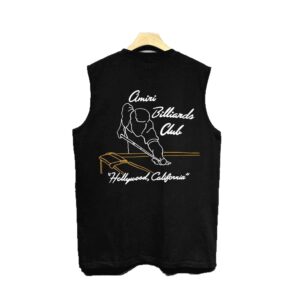amiri vintage print vest