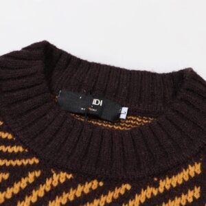 di striped wool sweater