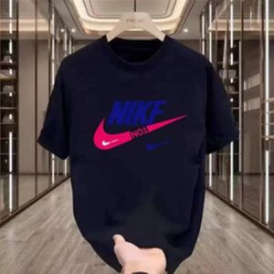 nike retro style t shirt 2025+ white and black
