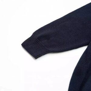 gu letter logo cardigan