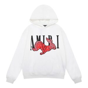 amiri leopard hoodie multicolor