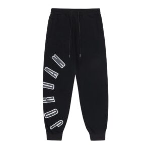 jordan logo jogger pants (gray and black)