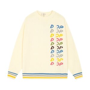 di logo knit sweater