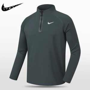 nike men's sport long sleeve tee+three colors