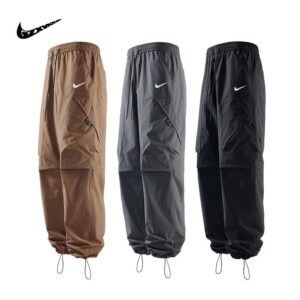 nike outdoor cargo pants+three colors