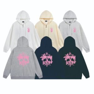 stussy hoodie unisex black