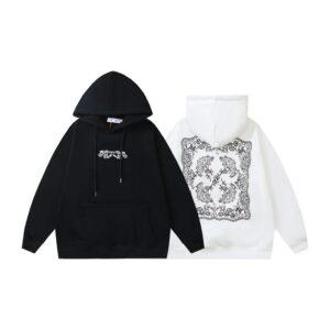off white hoodie multi color