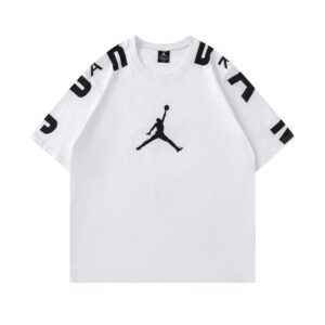 air jordan 2025 summer trend tee（white and black）